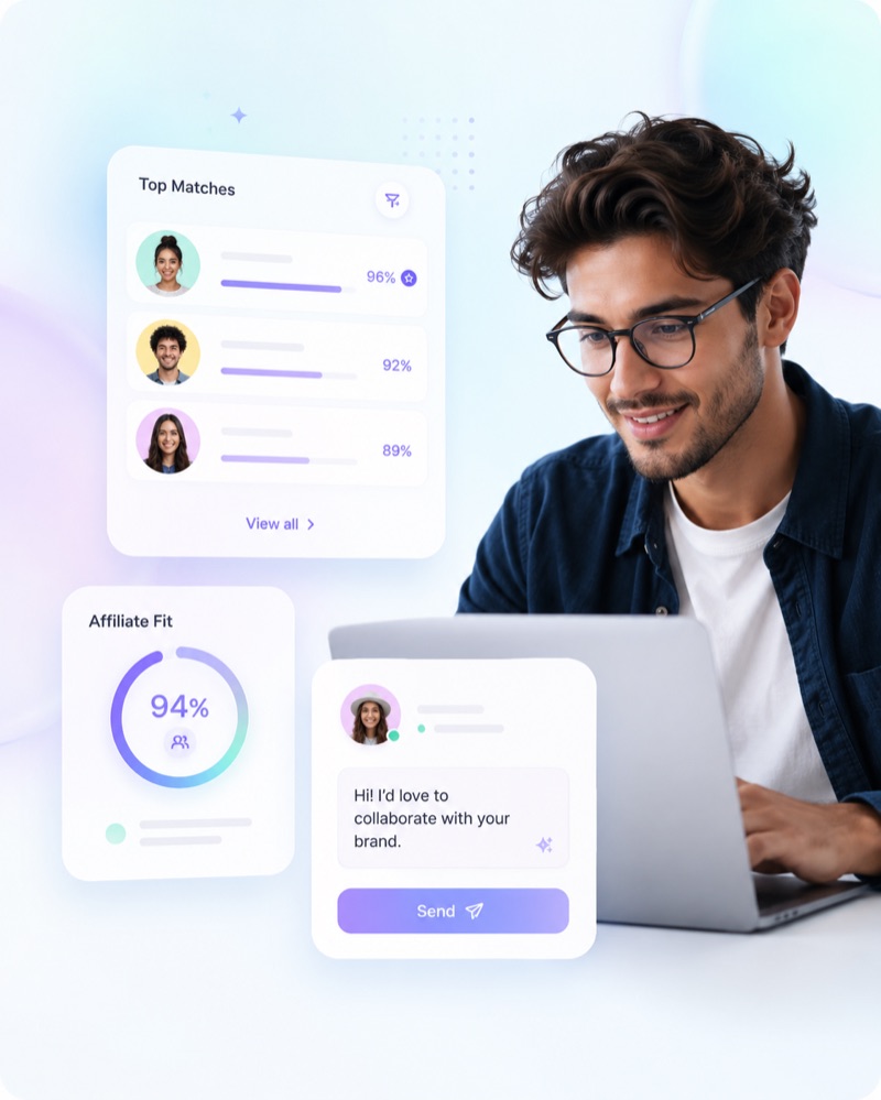 Boost apps matching prospects and affiliates