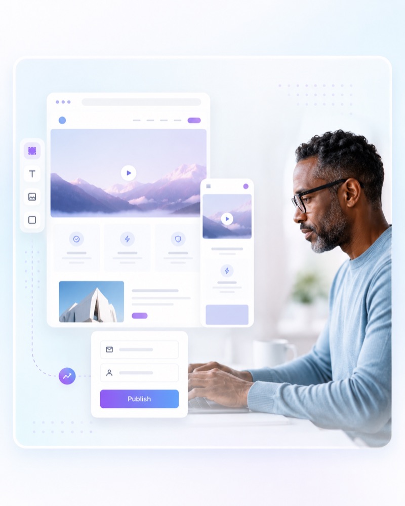 Publishing a branded landing page from Forge