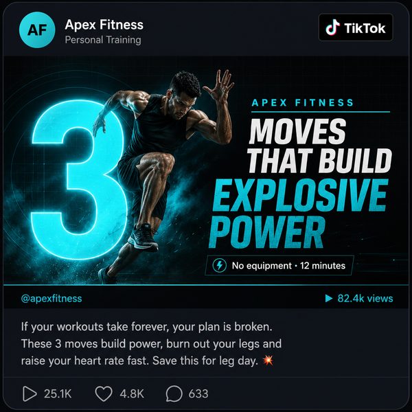 Sample social post generated by Forge Content
