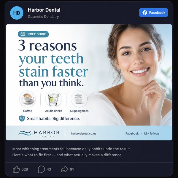 Sample social post generated by Forge Content