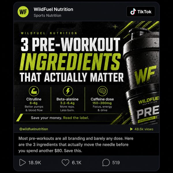 Sample social post generated by Forge Content